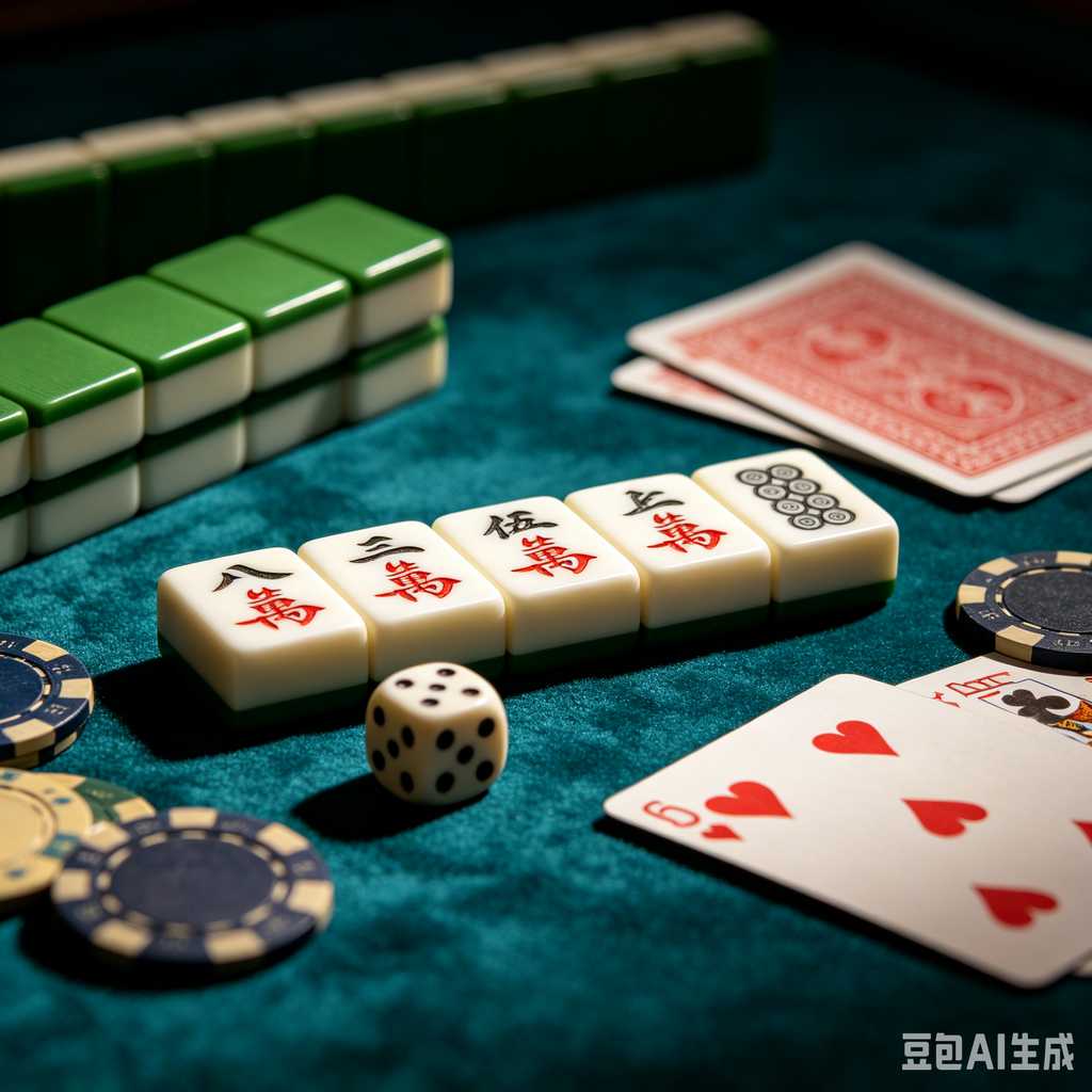 classic text mahjong set