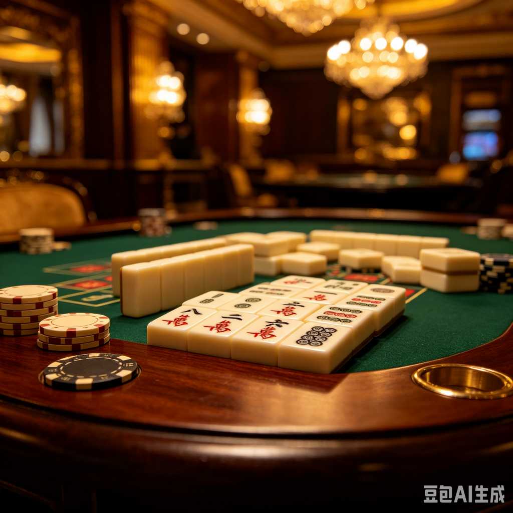 metallic finish mahjong set